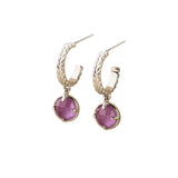 Halbcreole ROSE CUT Amethyst