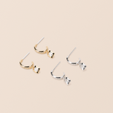 Halbcreolen SHAPE Zirkonia