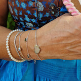 Tennisarmband FLEX rhodiniert