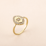 Ring SUN EYE Zirkonia