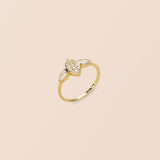 Ring MARQUISE Pavee
