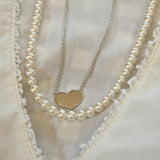 Perlenkette FRESH weiß 5-6mm